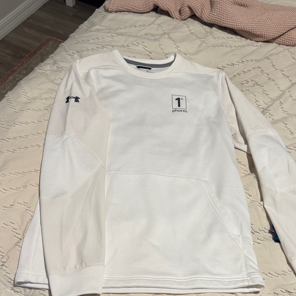 1st Phorm and Under Armour White Crewneck